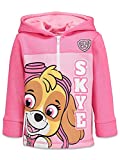 Paw Patrol Skye Toddler Girls Fleece Half-Zip Sweatshirt Pullover Hoodie Pink 5T