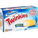 Hostess, Twinkies Cream Filled Sponge Cakes, 13.58oz Box (Pack of 4)