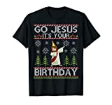 Dabbing Go Jesus It's Your Birthday Merry Christmas Day T-Shirt