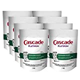 Cascade Platinum Dishwasher Cleaner Pods Fresh Scent, 1 Count (8 Pack)