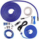 Skar Audio 1/0 Gauge OFC Complete Amplifier Installation Wiring Kit, SKAR0ANL-OFC