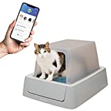 PetSafe ScoopFree Smart Covered Self Cleaning Cat Litter Box - Smart Phone App Connected Automatic System