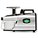 Tribest GSE-5050 Greenstar Elite, Cold Press Complete Masticating Slow Juicer with Jumbo Twin Gears