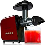 [Upgraded] KOIOS Juicing Machine, 2021 Masticating Slow Juicer Extractor, Cold Press Juicer with High Juice Yield