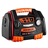 Kinverch BatteryJump Starter 1000 Peak Portable Power Station with Air Compressor/ Tire Inflator &USB Port/12V Power Ports