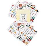 Student Planner Stickers 12 Sheets Of College Stickers And School Planner Stickers for Student Planner - Nursing Student Sticker, Teacher Planner Stickers Essentials and Planner Accessories by Lamare
