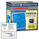 Pet Faves Penguin Rite-Size C Bio-Wheel 170, 200, 330 & 350 Bulk Replacement Filter Cartridge with Water Test Strips