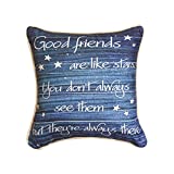 Manual Good Friends are Like Stars. -KT2-12 Dye Pillow