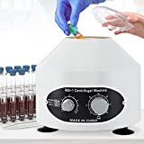 Mxmoonant Centrifuge Machine Benchtop Electric Centrifuges with Timer and Speed Control for Lab School Scientific Research 20mlX6 Rotors (110V US Plug) (800-1)
