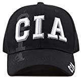 The Hat Depot Law Enforcement Police Officer 3D Embroidered Baseball Cap (CIA)