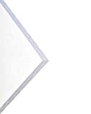 BuyPlastic Clear Acrylic Plexiglass Sheet 1/4" Thick, Size 24" x 24" and More, Plexi Glass for Crafts, Glass Replacement Board