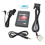 Yomikoo Bluetooth Car Kit, Car Auido USB AUX Input Adapter Built-in Bluetooth for Honda Accord Civic CRV Odyssey Fit Pilot Acura