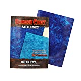 Dungeon Craft Battlemaps: Ocean Pack Board Game - Battle Mat for Dungeons and Dragons - 24"x33"/1" Grid - Double-Sided Laminated DND Mat - Wet/Dry Erase