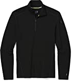 Smartwool Merino 250 Baselayer 1/4 Zip - Men's Black Large