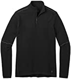 Smartwool Intraknit Merino 250 Thermal 1/4 Zip - Men's Black X-Large