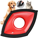 YARENKA Mini Pet Hair Remover for Couch/Car Detailering Dog Hair Remover Cat Hair Remover - Professional Hair Removal Tool Fur Removal Brush for Home Fabric, Furniture, Couch or Carpet (Red)