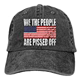 We The People are Pissed Off Unisex Cowboy Hat Denim Hats Dad Hat Baseball Cap Plain Hats