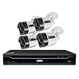 Cobra 8 Channel Surveillance DVR with 4 HD Cameras and Mobile Monitoring Capabilities