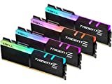 G.Skill Trident Z RGB Series 128GB (4 x 32GB) 288-Pin SDRAM (PC4-28800) DDR4 3600 CL18-22-22-42 1.35V Quad Channel Desktop Memory Model F4-3600C18Q-128GTZR