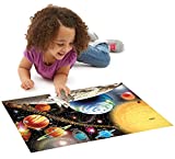 Melissa & Doug Solar System: 48-Piece Floor Puzzle + Free Scratch Art Mini-Pad Bundle [04138]