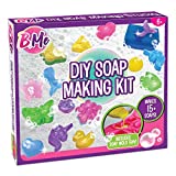 DIY Soap Making Craft Kit for Girls Boys & Adults, Make Your Own Soap Lab Kit, Reusable Mold, Multi-Color & Scents, Gift Teen Tween & Kids Science Make Kits, Fun Educational Activity Science Ages 6+