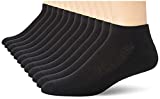 Hanes Men's X-Temp Cushioned No Show Socks 12-Pair Pack, Available in Big & Tall