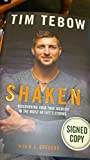 shaken by tim tebow signed