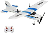 Remote Control Airplane,RC Plane 2.4GHZ 2 Channel Ready to Fly Model Gliding Plane Easy to Fly for Kids Beginner