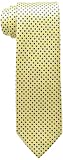 Tommy Hilfiger Men's Core Micro Tie, Yellow, One Size