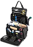 Tidify Patrol Bag Organizer Used By Law Enforcement Police Gear and Military Grade - Water Resistant Police Officer Duty Bag - Heavy Duty Car Front Seat Organizer with Multiple Storage Space