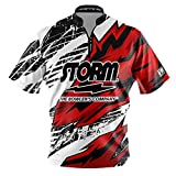 Logo Infusion Dye-Sublimated Bowling Jersey (Sash Collar) - I AM Bowling Fun Design 2009-ST - Storm (Men's XL)