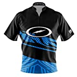 Logo Infusion Dye-Sublimated Bowling Jersey (Sash Collar) - I AM Bowling Fun Design 2012-ST - Storm (Men's XL)