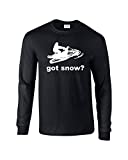 Got Snow Longsleeve T-Shirt Snowmobile-Medium