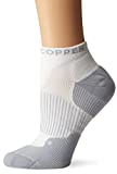 Tommie Copper - Women's Performance Compression Ankle Socks - White - 7-9.5