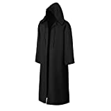 EONPOW Wizard Tunic Hooded Robe Halloween Cloak Cosplay Costumes