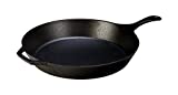 Lodge L14SK3 15-Inch Pre-Seasoned Cast-Iron Skillet (Black)