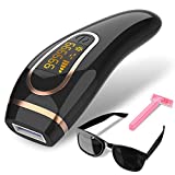 SeiShio IPL Hair Removal for Women Men - Permanent Painless At-Home Hair Remover Device for Whole Body Use, 999,999 Unlimited Flashes