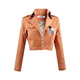 Mikasa Ackerman Khaki Jacket Unisex Recon Corps Jacket Coat Cosplay Costumes (XS)