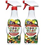 Veggie Wash Fruit & Vegetable Wash, Produce Wash and Cleaner, 16-Fluid Ounce, Pack of 2
