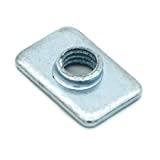 Pre-Assembly Square Nuts Flat M5 T Nut for 2020 Aluminum Extrusions Pack of 100