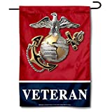 WinCraft US Marines Veteran Garden Flag