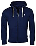 Polo Ralph Lauren Classic Full-Zip Fleece Hooded Sweatshirt - XXL - Navy