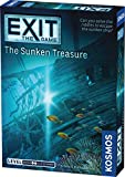 Exit: The Sunken Treasure | Exit: The Game - A Kosmos Game | Family-Friendly, Card-Based At-Home Escape Room Experience for 1 To 4 Players, Ages 10+