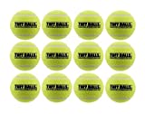 PetSport Tennis Ball Dog Toys | 6 Pack Medium (2.5") Pet Safe Non-Toxic Industrial Strength Felt & Rubber Tuff Balls | Play Fetch, Launch, Chuck or Toss at Dog Park