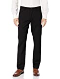 Dockers Men's Slim Fit Easy Khaki Pants, Black (Stretch), 34W x 34L