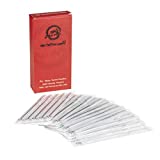 One Tattoo World 50-pcs Sterilized Tattoo Needles Individually Packed 3RL Round Liner, Perfect Precisions, Great for Stick and Poke Tattoos | OTW-50-3RL.1