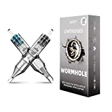 Wormhole Tattoo Cartridge Needles 20pcs Mixed Cartridge Needles 3RL 5RL 5RM 7RM Tattoo Cartridges Professional Disposable Tattoo Needle Cartridge Sterilized Tattoo Needles Safe Cartridge Needles