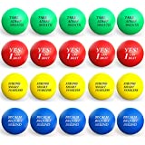 20 Pieces Motivational Stress Balls Colorful Foam Balls Quotes Stress Ball Pack Inspirational Stress Relief Balls Anxiety Small Balls for Relief Motivating Encouraging Adults