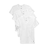 Polo Ralph Lauren Classic Fit Cotton T-Shirts 3-Pack, 2XL, White