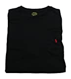 Polo Ralph Lauren Mens Jersey Classic-Fit T-Shirt, Polo Black/Red Pony, X-Large